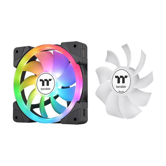 Ftohës për Kasë Thermaltake SWAFAN EX14 ARGB / 3x 140 mm / 500–2000 RPM / ARGB / PWM / Reverse Blade - Zezë - 5