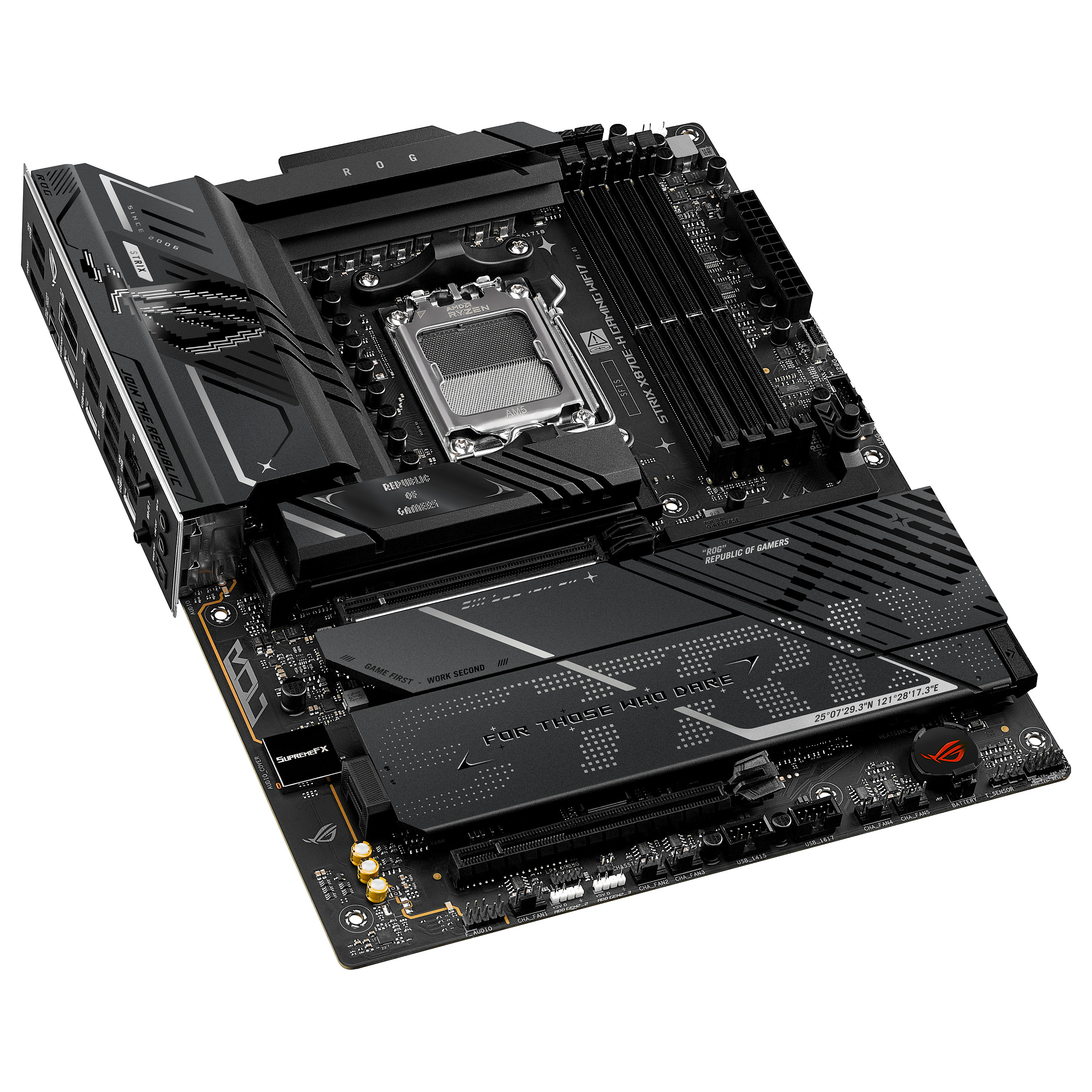 Pllakë Amë AMD AM5 ASUS ROG STRIX X870E-H Gaming WIFI7 / DDR5 / ATX / HDMI - 7