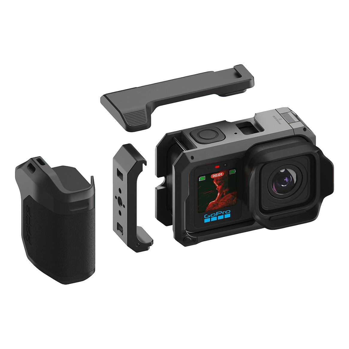 Kamerë Sportive GoPro MISSION 1 PRO Grip Edition, 50MP, 8K 60fps, Sensor 1", HyperSmooth - Zezë - 5