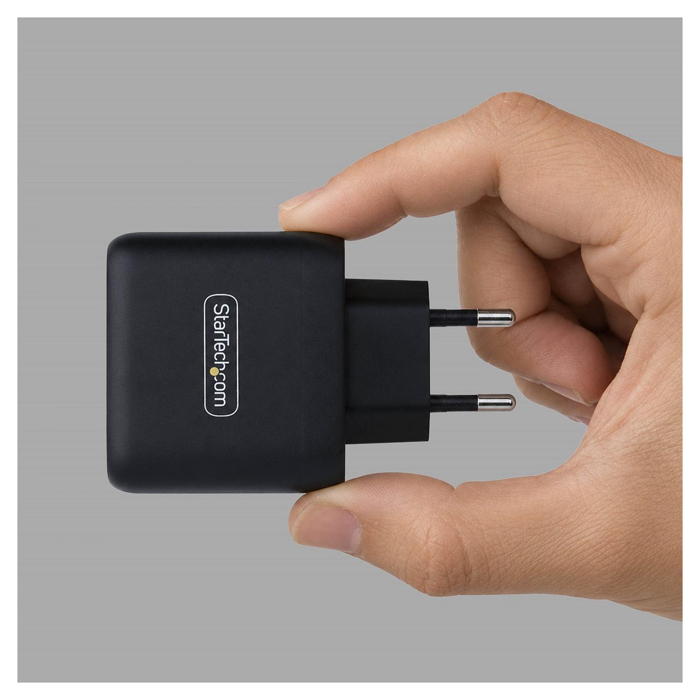 Karikues StarTech 1065EB-WALL-CHARGER, USB-C, 65W, GaN, Power Delivery 3.0, PPS - Zezë - 6