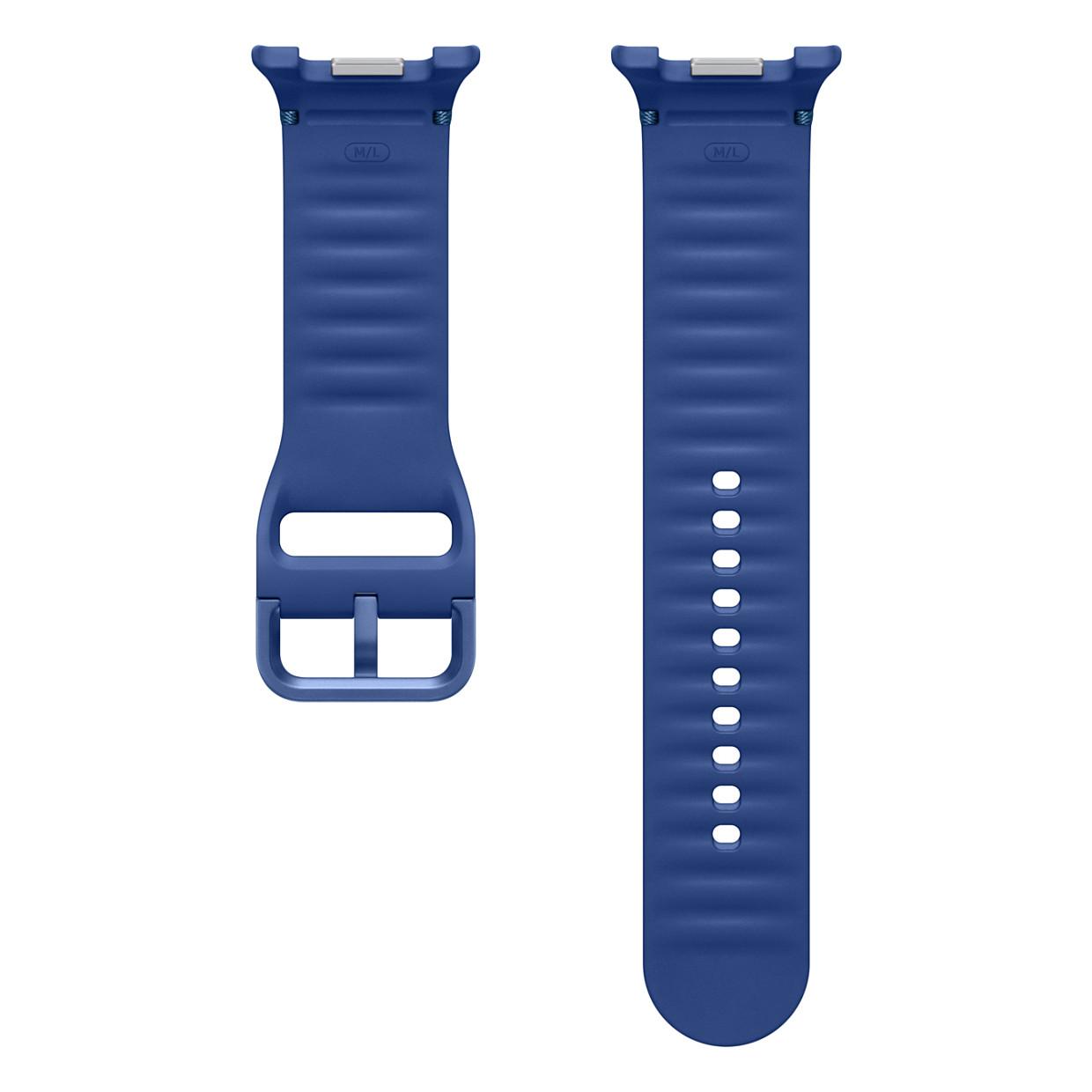 Rrip për Orë Samsung Sport Band, Galaxy Watch8 / Watch8 Classic, M/L – Blu e Errët - 2
