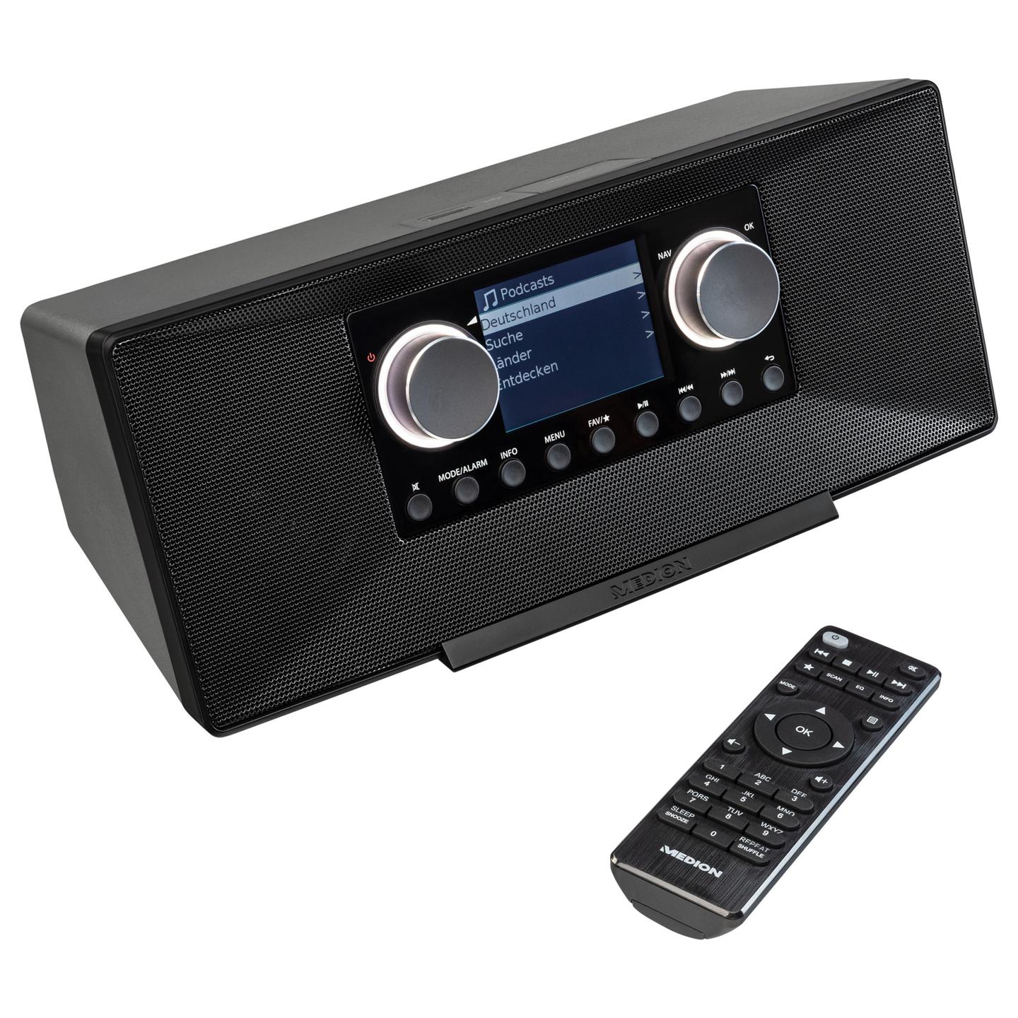 Radio Interneti MEDION LIFE P85333, 12 W, DAB+, FM, AM, Ekran TFT 7.1", Wi-Fi - 5