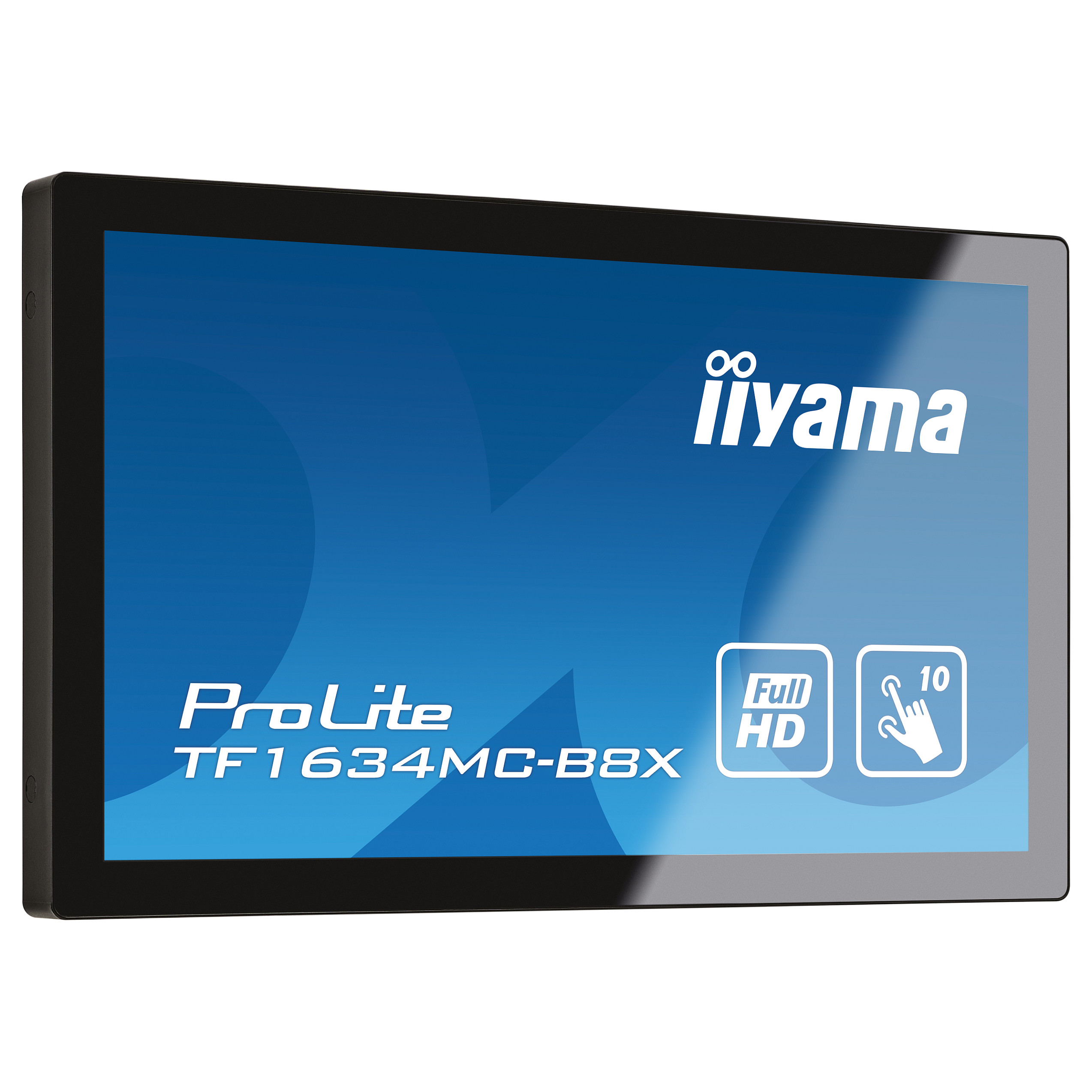 Monitor IIYAMA TF1634MC-B8X / 15.6″ / FD / M-Touch / 16:9 / HDMI + DP / E zezë - 3