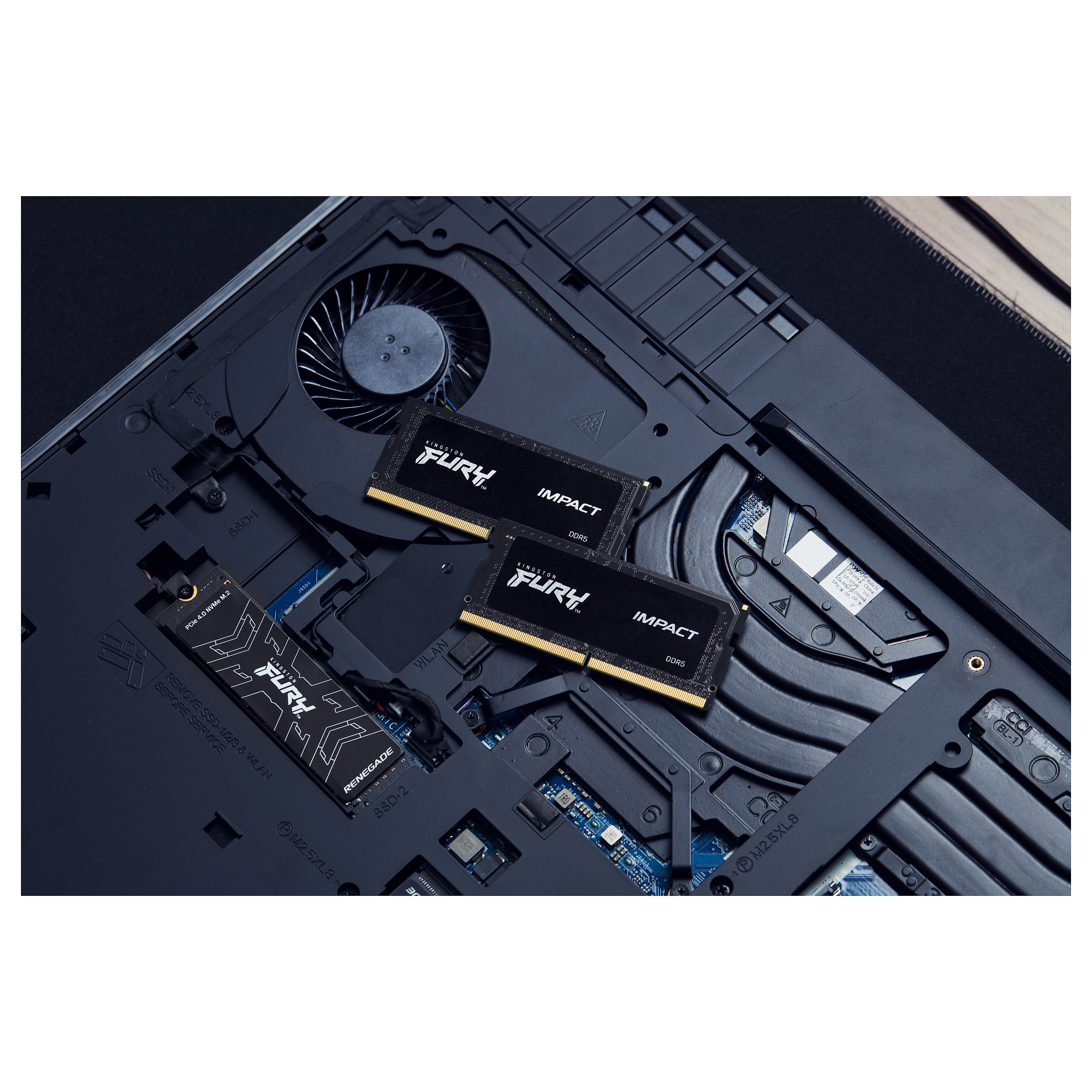 RAM Memorie DDR5 Kingston FURY / 32GB / SODIMM / 5600MHz / CL40 / 262-pin - 8