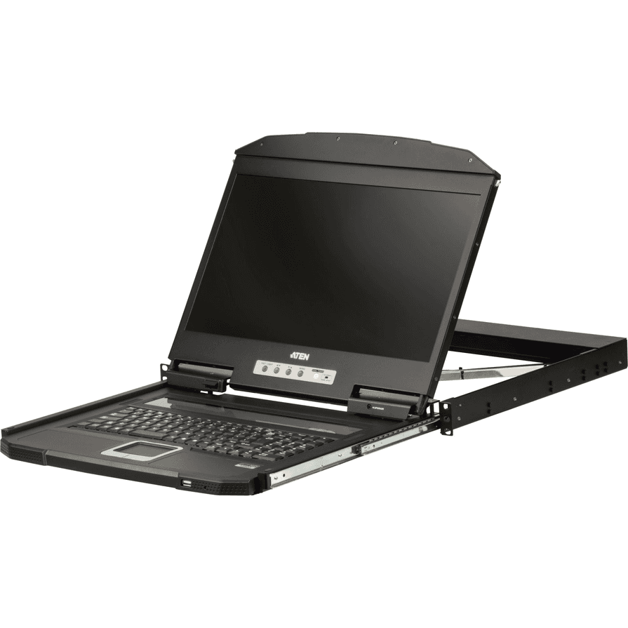 KVM Switch ATEN CL3700NW, ekran LCD 18.5", Full HD 1920 × 1080, HDMI, USB, Rack 1U - Zezë