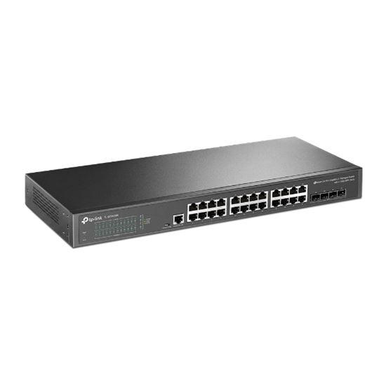 TP-Link TL-SG3428X 24-Port Gigabit L2+ Managed 4x 10G SFP+ VLAN QoS Omada Rack Mount – E Zezë - 3