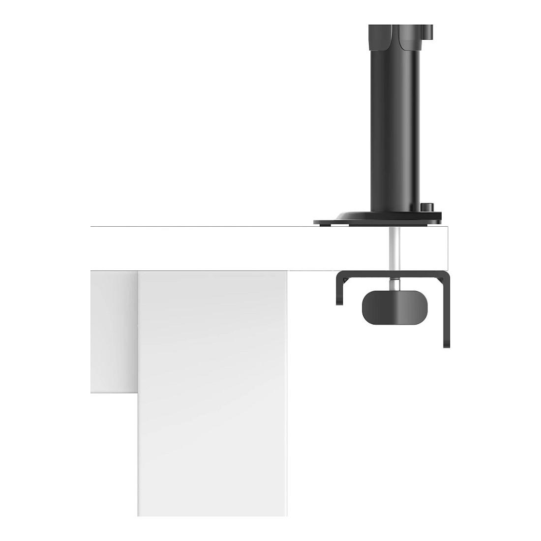 Mbajtëse për Monitor Hama 00220903 / 2 Monitorë / 13–35" / deri 12kg për Monitor / VESA 75x75 & 100x100 / Rotacion 360° - Zezë - 4