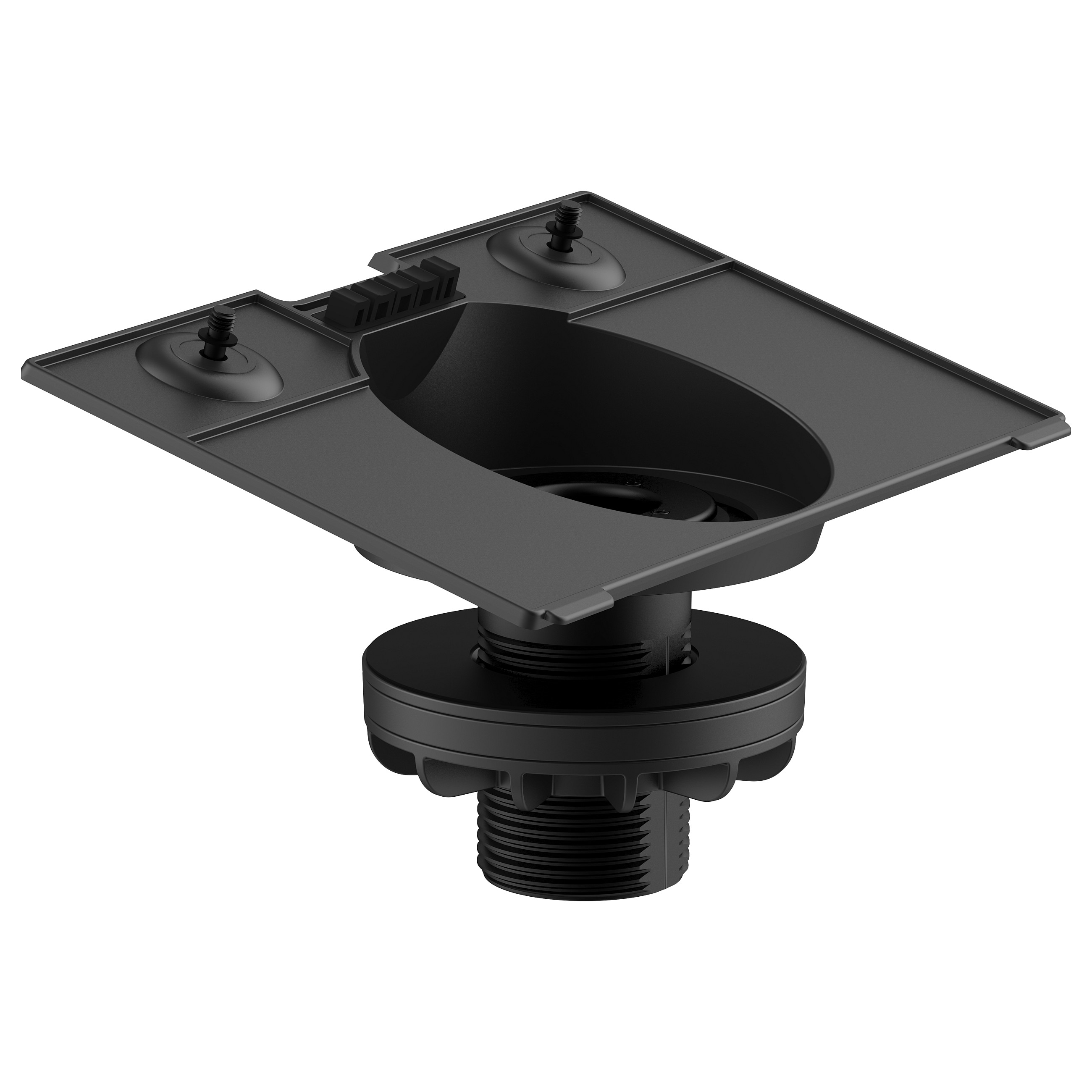 Aksesorë për Konferencë Logitech Tap Riser Mount / WW - Zezë - 1