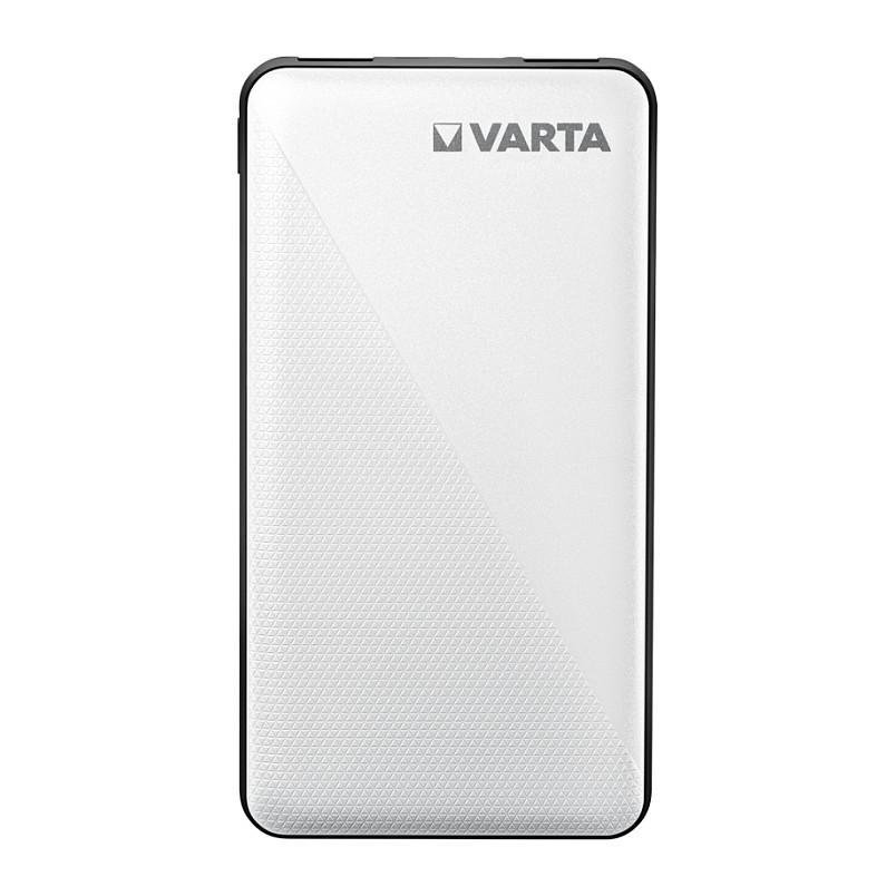 Powerbank Varta Energy 10000 / 10.000mAh / Li-Polymer / 3.7V / 20W - Zezë/Bardhë