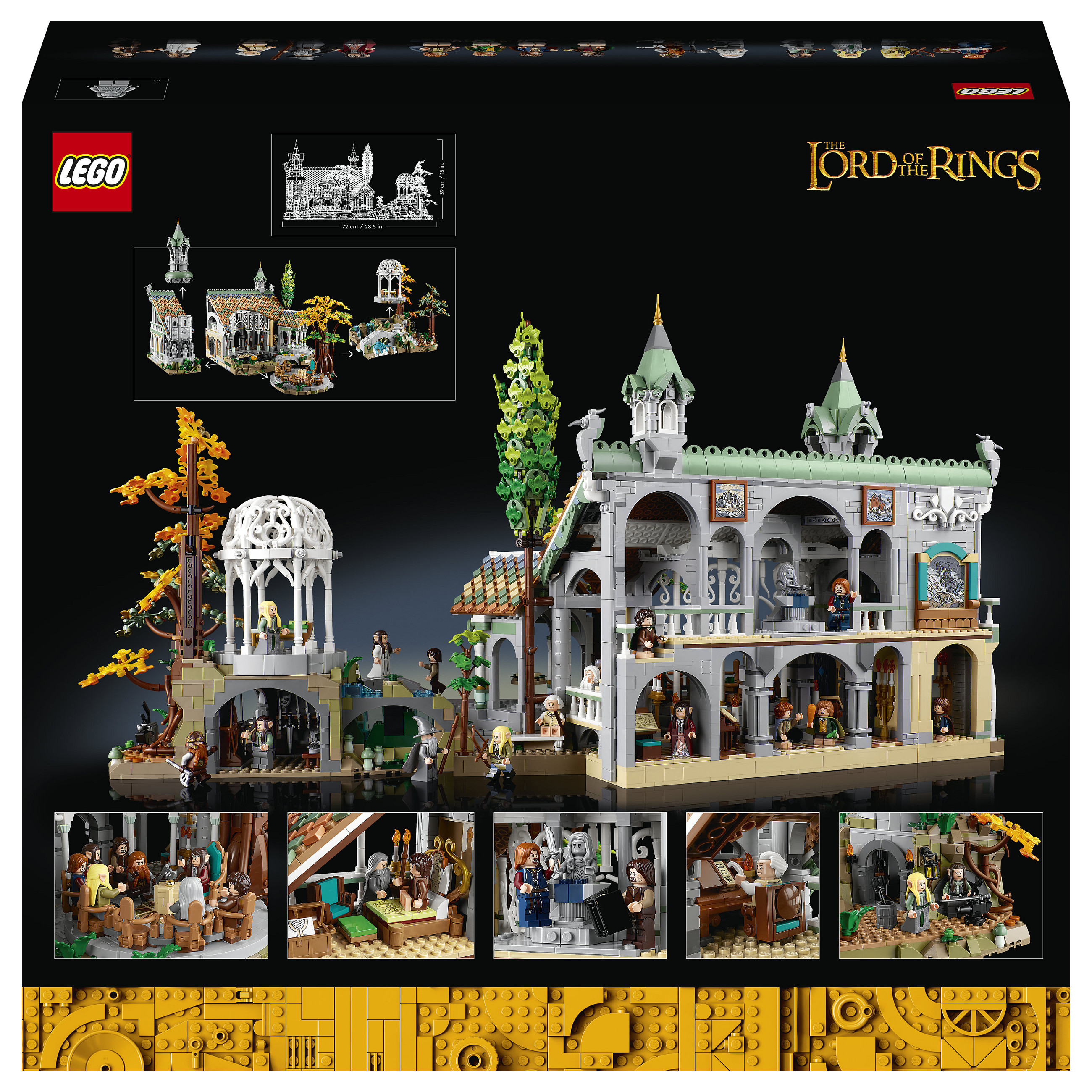LEGO Icons Lord of the Rings Rivendell 10316 - 36