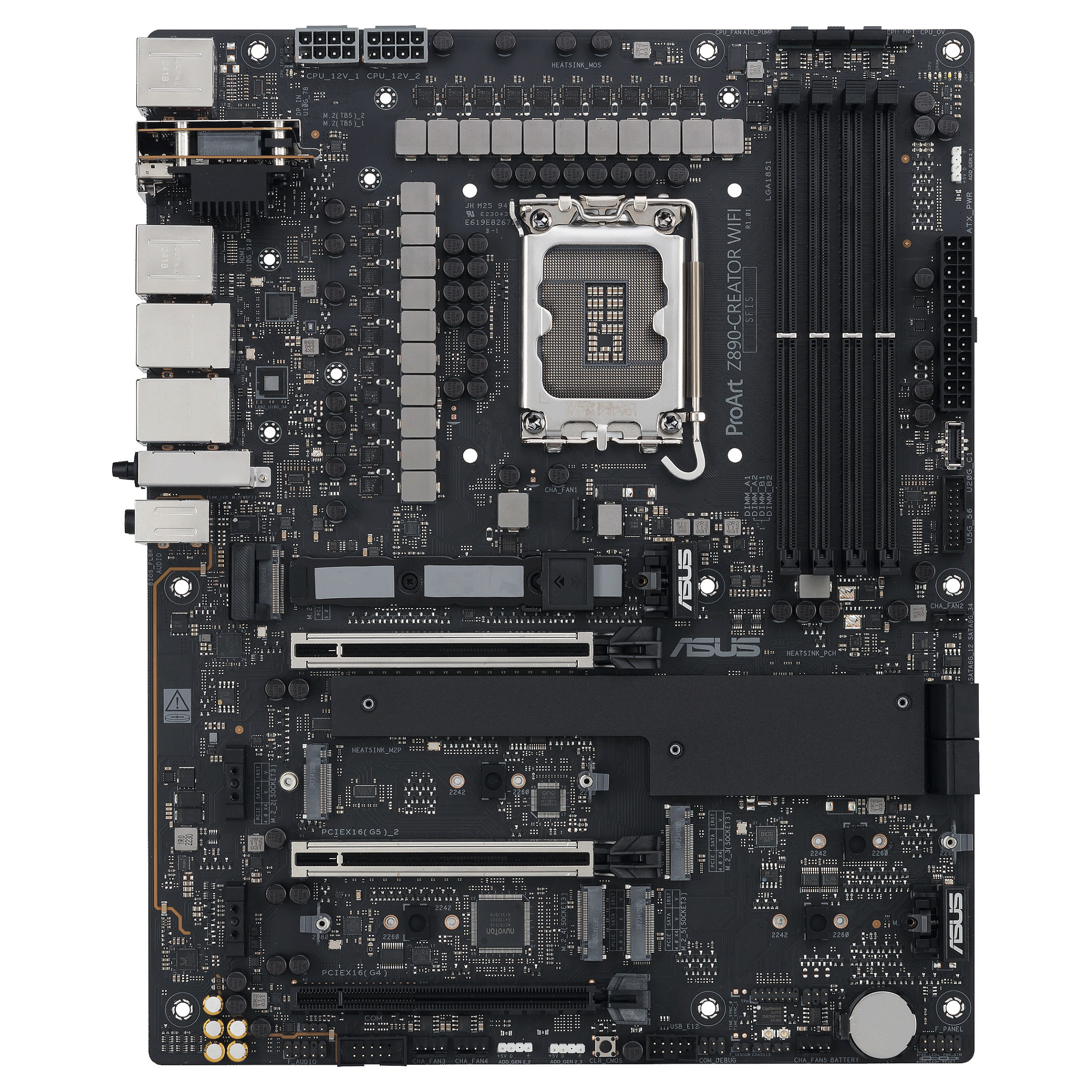 Pllakë Amë ASUS Intel PROART Z890-CREATOR WIFI DDR5 ATX - 10