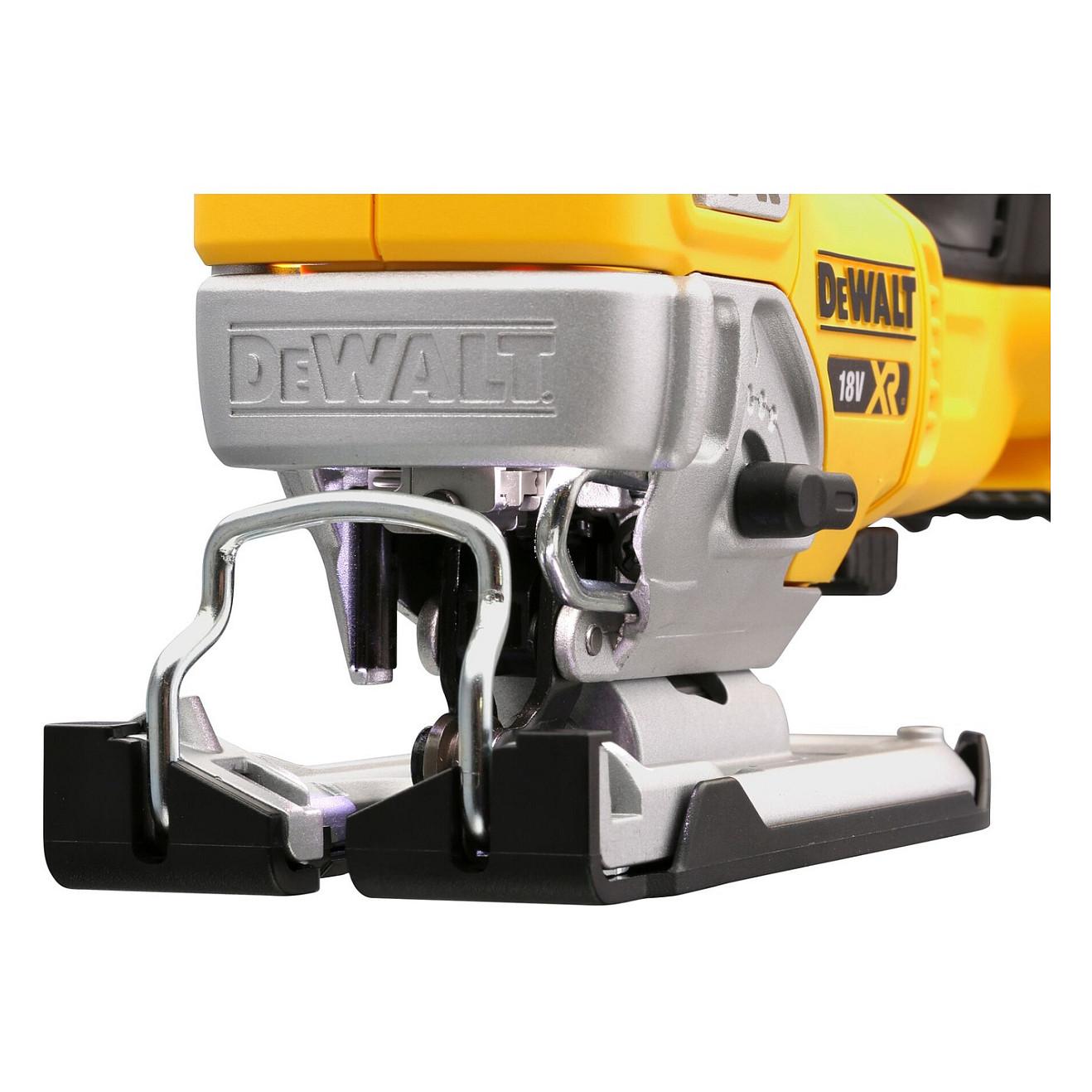 Sharrë Pendulare DeWALT DCS334NT-XJ, 18V, Brushless, 0–3200spm, 26mm, 135mm, 10mm - Zezë/Verdhë - 5