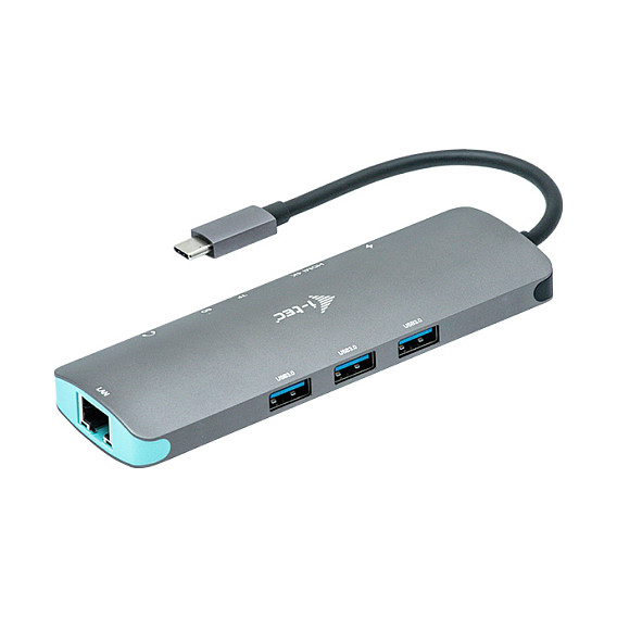 Docking Station D‑i‑tec Metal USB‑C Nano / 4K / HDMI+LAN+Power Delivery - 2