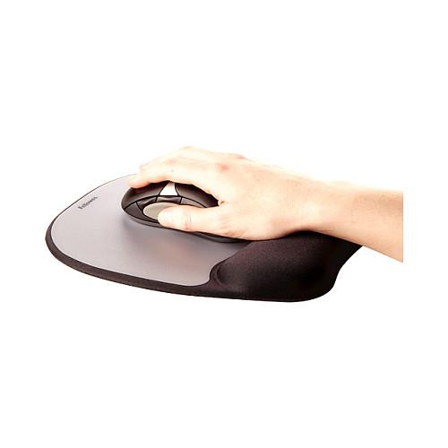 Mauspad Fellowes Memory Foam / 9175801 / Mbështetje për Kyçin e Dorës / Memory Foam / Bazë kundër rrëshqitjes – Zezë/Gri - 5