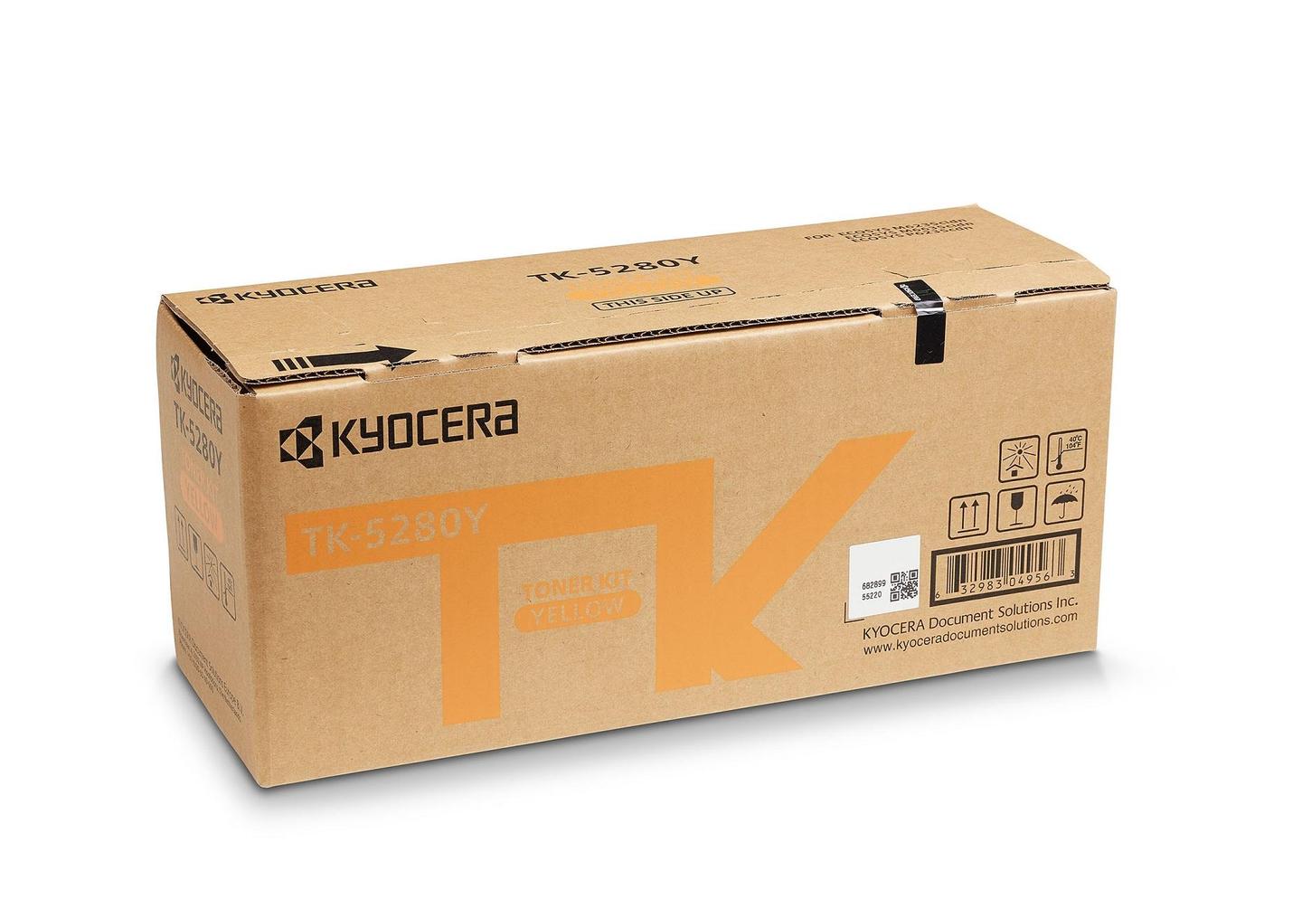 Toner Kyocera TK-5280Y / 1T02TWANL0 / 11.000 faqe – Verdhë - 1