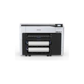 Printer Large Format Epson SureColor SC-T3700DE, 6 Ngjyra, 24-inch, 2400 × 1200 DPI, Dual Roll - Bardhë - 1