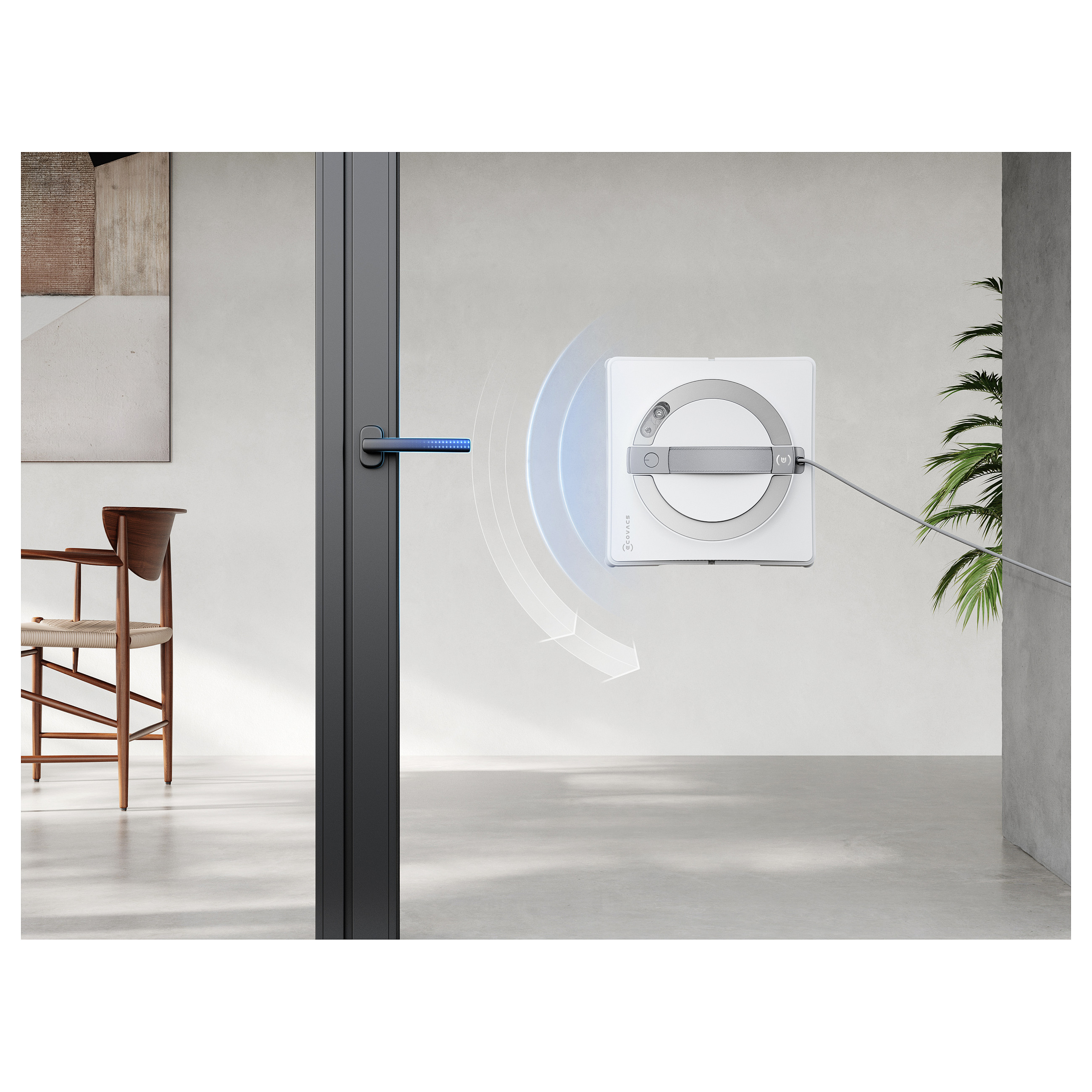 Fshesë robotike për pastrimin e dritareve Ecovacs Winbot W2 PRO OMNI - Bardhë - 8