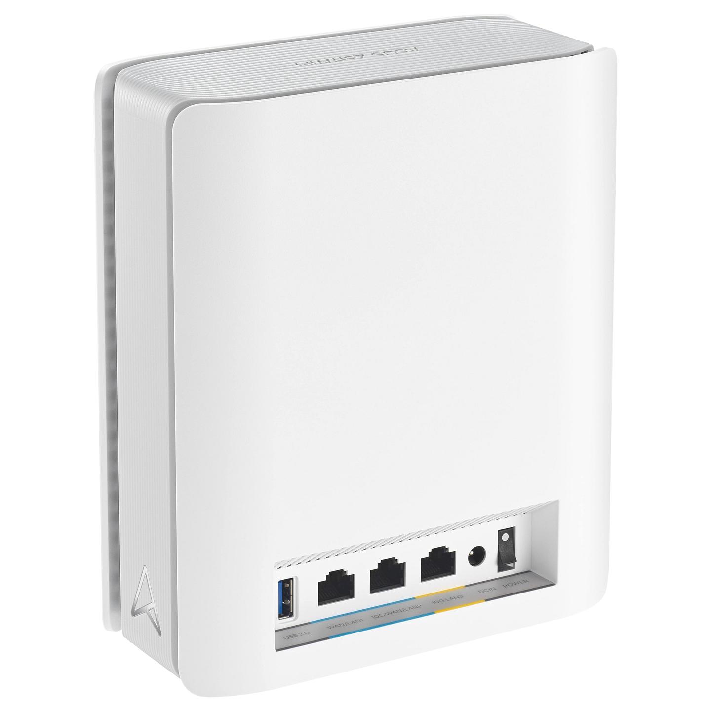 Sistem Mesh ASUS ZenWiFi BT10, Wi-Fi 7 BE18000, Tri-Band, deri në 18000Mbps, 3-Pack - Bardhë - 8