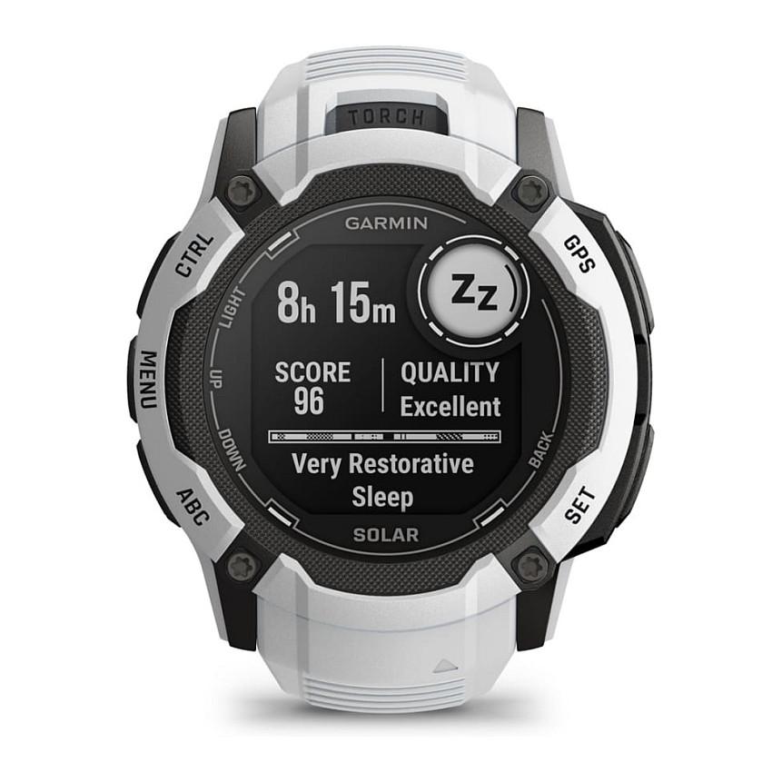 Orë e mençur Garmin Instinct 2X Solar / 50 mm / Solar / GPS / 1.1" – Bardhë - 8