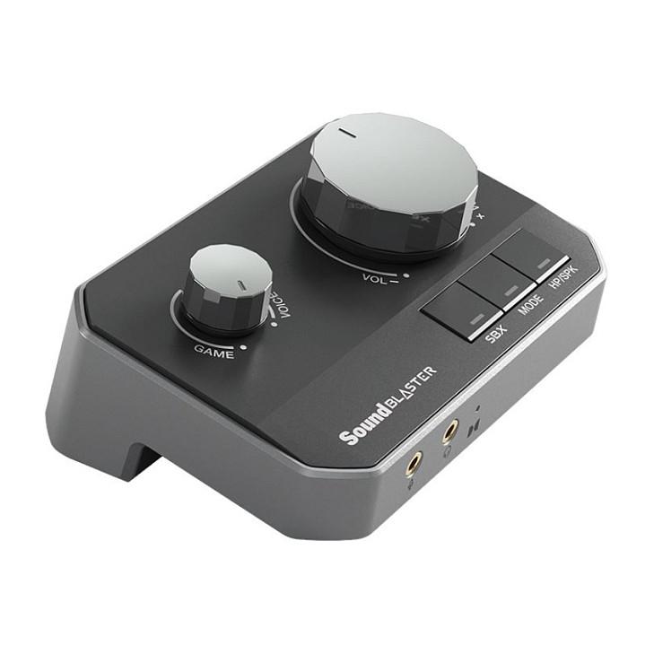 Kartë e Zërimit Creative Sound Blaster G8, 32-bit, USB, SNR 130 dB - Zezë - 3