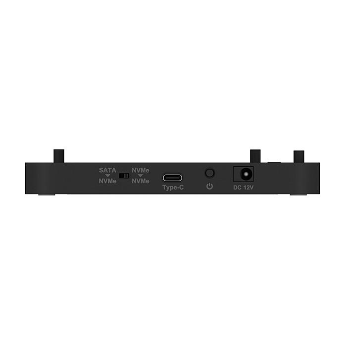 Docking Station ICY BOX IB-2913MCL-C31 / M.2 NVMe / SATA HDD/SSD 2.5"/3.5" / USB 3.2 Gen 2 / 10Gb/s / Klonim – Zezë - 5