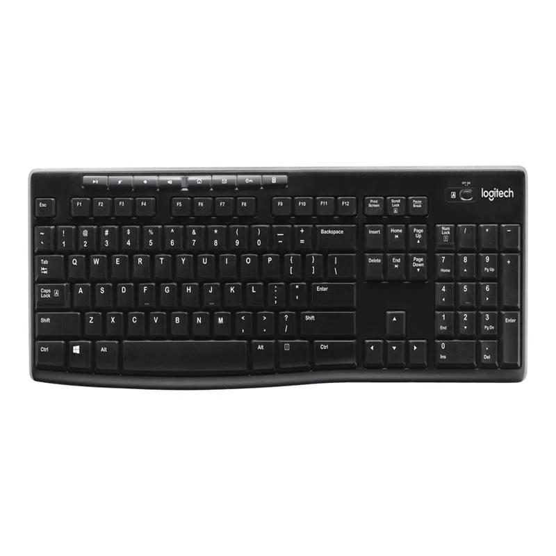 Tastierë Pa kabllo Logitech K270 / 2.4 GHz Unifying / Full-Size / QWERTY / Nordic - Zezë - 2