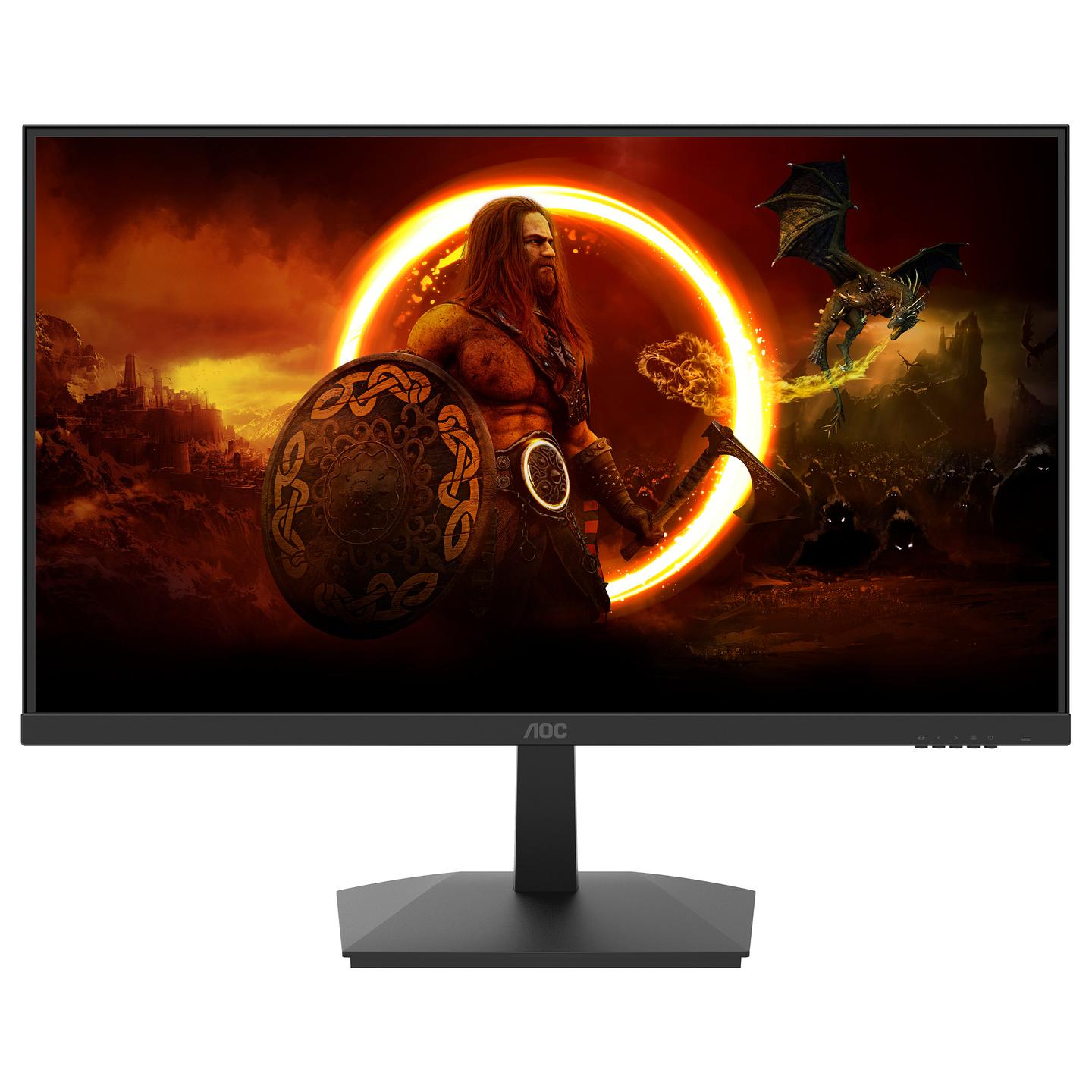 Monitor Gaming AOC 24G15N2, 23.8", FHD VA, 180Hz, 4ms, HDMI + DP - Zezë