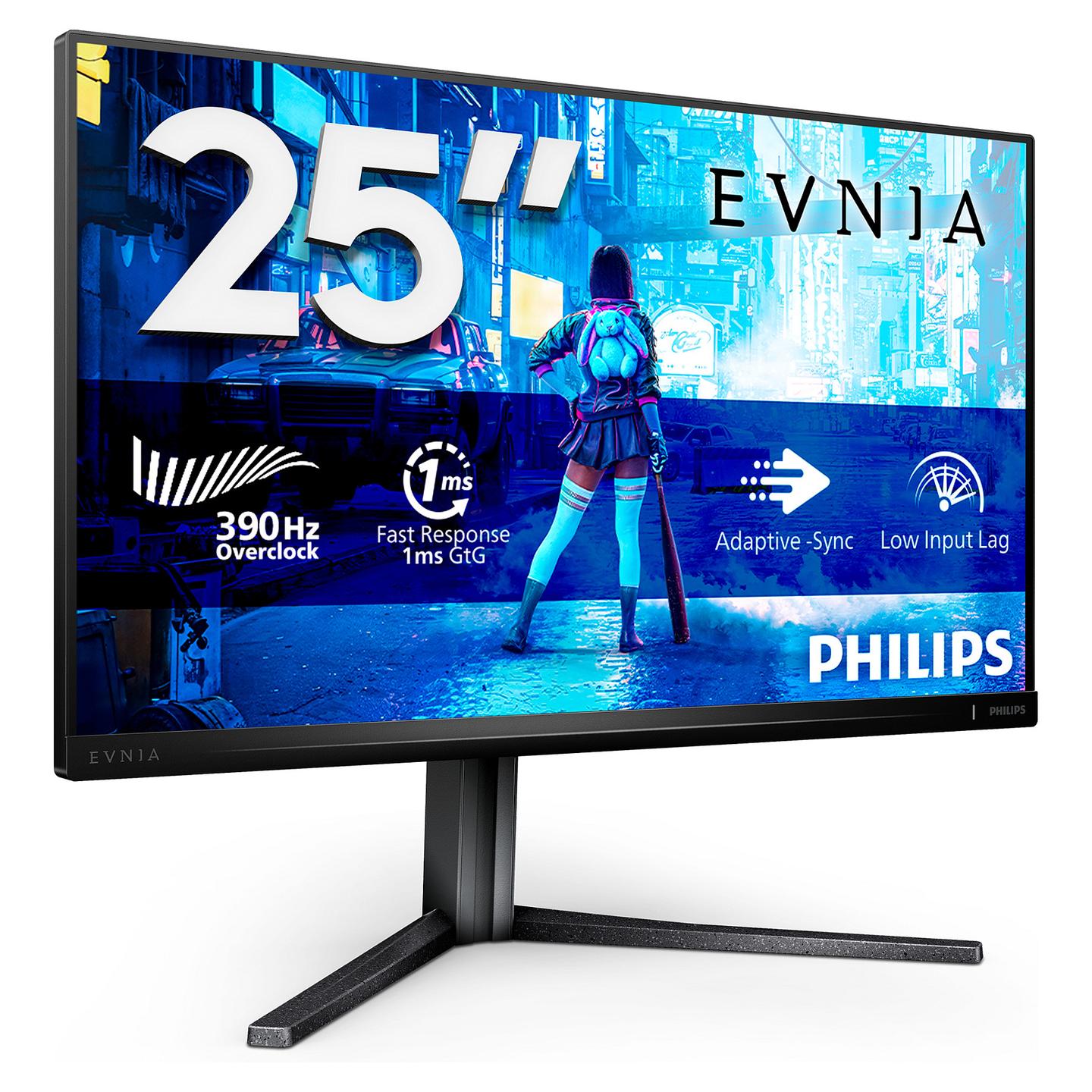 Monitor Gaming Philips Evnia 5000 25M2N5200U/00 / 24.5" / Full HD LCD / 240Hz / 1ms / HDMI+DP+USB - Gri - 12
