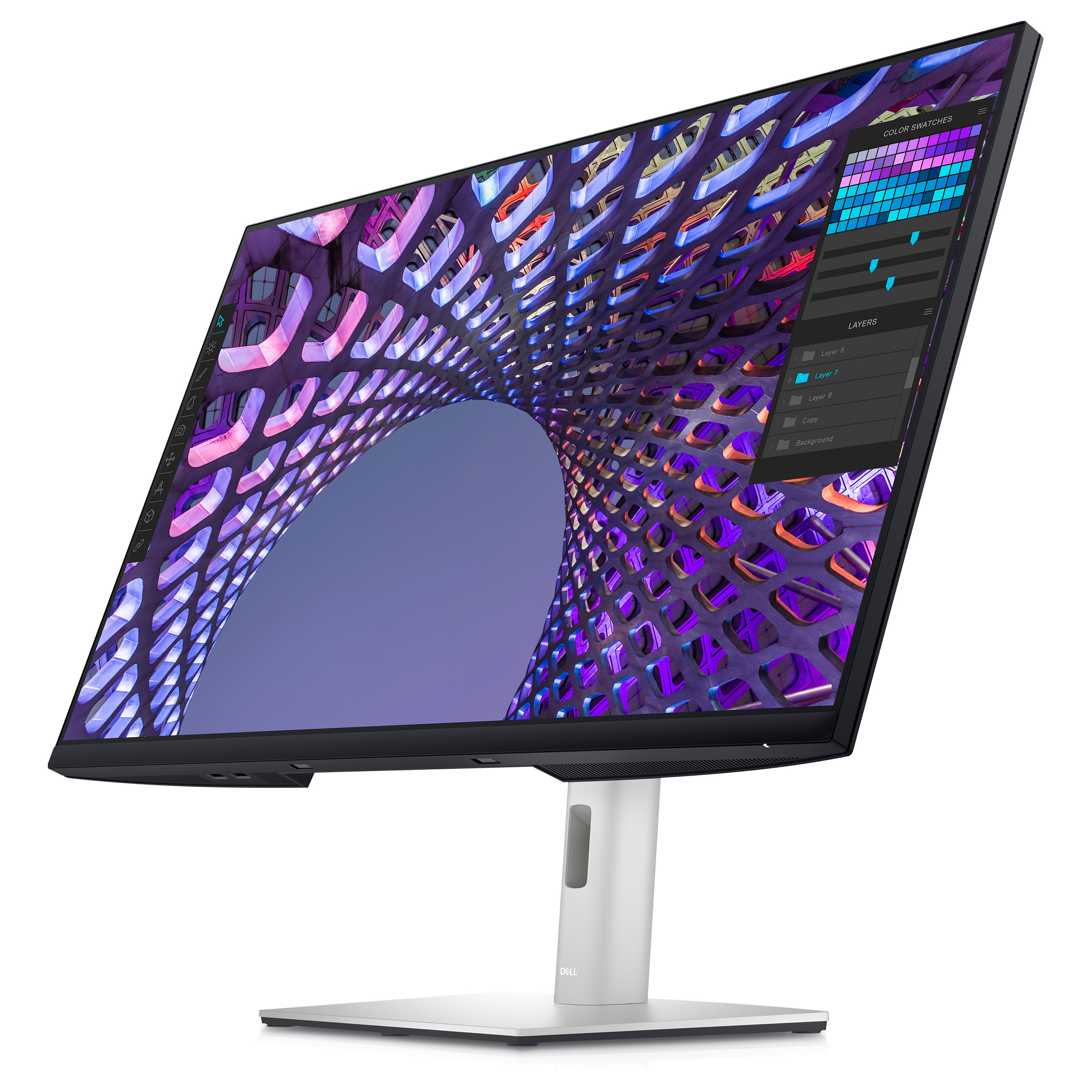 Monitor 4K 80cm/32.5'' (3840x2160) Dell P3223QE 16:9 5ms IPS HDMI DisplayPort USB-C VESA Pivot 4K - 2