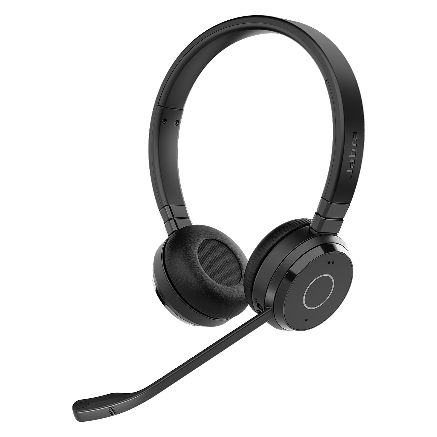 Kufje pa kabllo Jabra Evolve2 65 TE / Bluetooth / USB-A / Wired / Business Headset / 3 Mikrofona – Zezë - 1