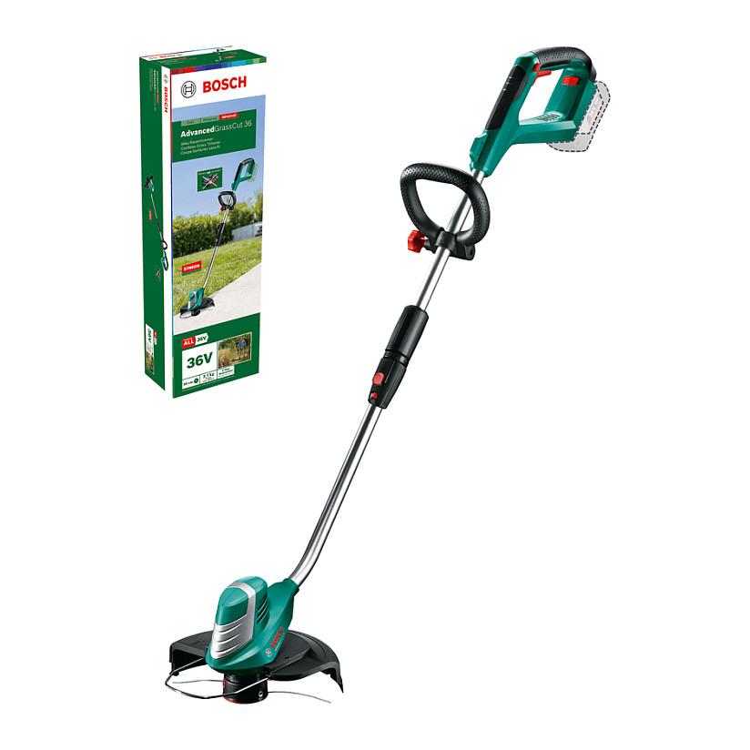 Kositëse Bari me Fije Bosch AdvancedGrassCut 36, 36V, 30cm, 1.6mm - Gjelbër/Zezë - 2