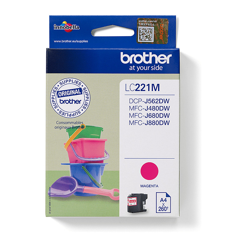 INK Brother LC-221M Ink Cartridge – Rozë - 1