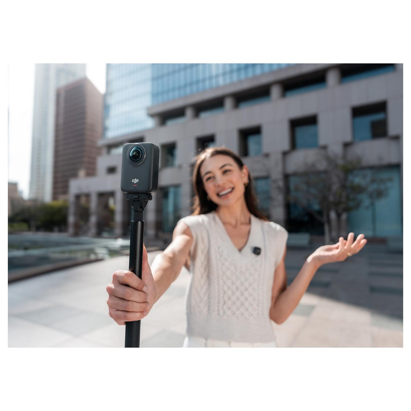 Video Kamera DJI Osmo 360 Adventure Combo, 8K, 120MP, 1/1.1" CMOS, 360° - Zezë - 21