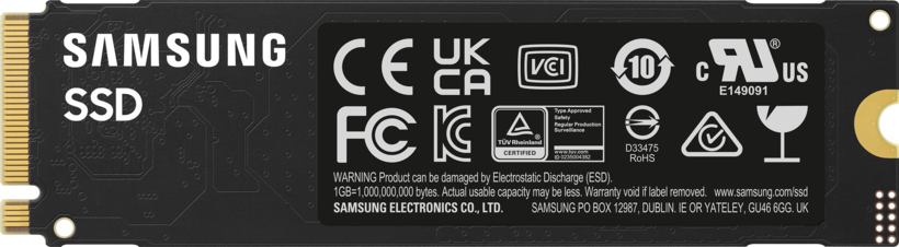 SSD e brendshme Samsung 990 EVO Plus / 1TB / M.2 2280 / PCIe 4.0 x4 NVMe - 3