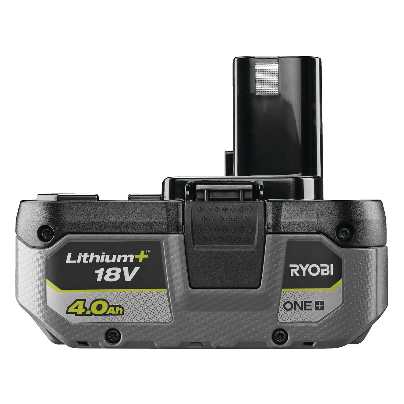 Bateri Ryobi RB1840X, 18V, 4.0Ah, Lithium+ - Gjelbër/Hiri - 2