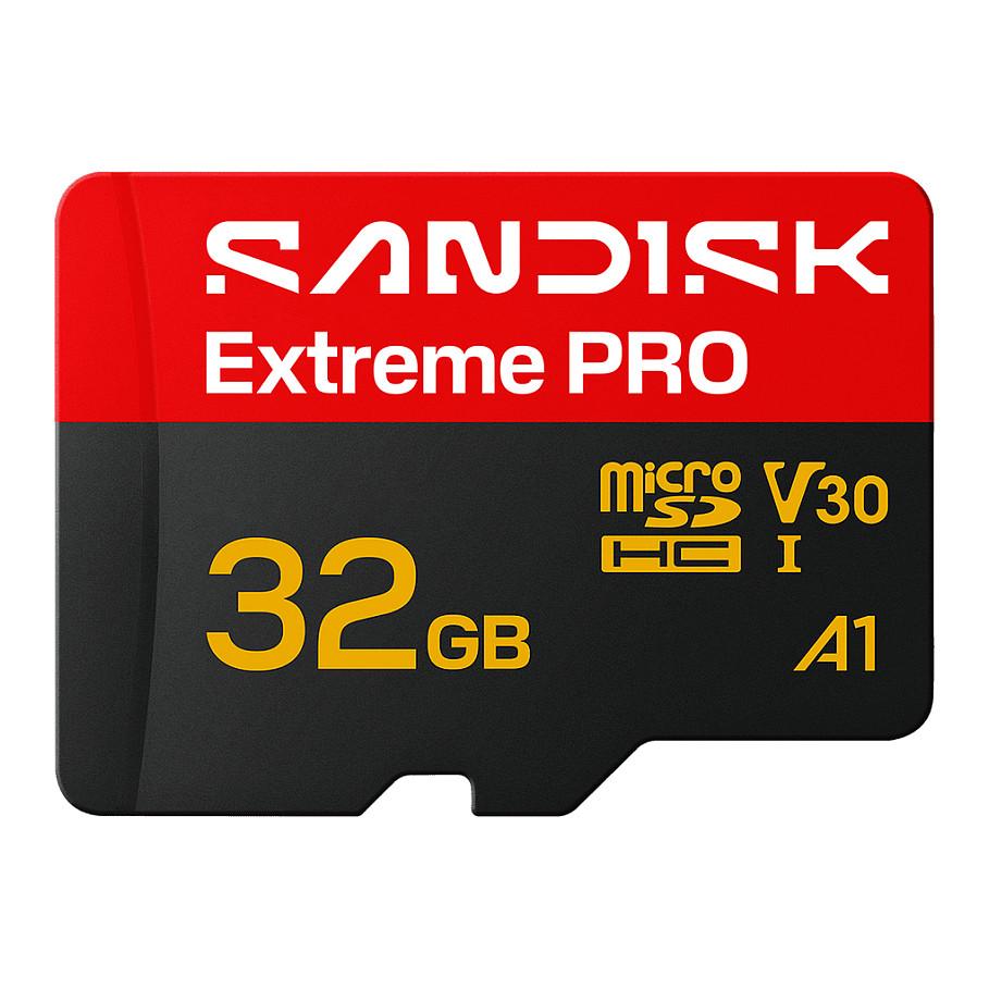 Kartë Memorie SanDisk Extreme PRO microSDHC UHS-I, 32GB, 100MB/s, V30, U3