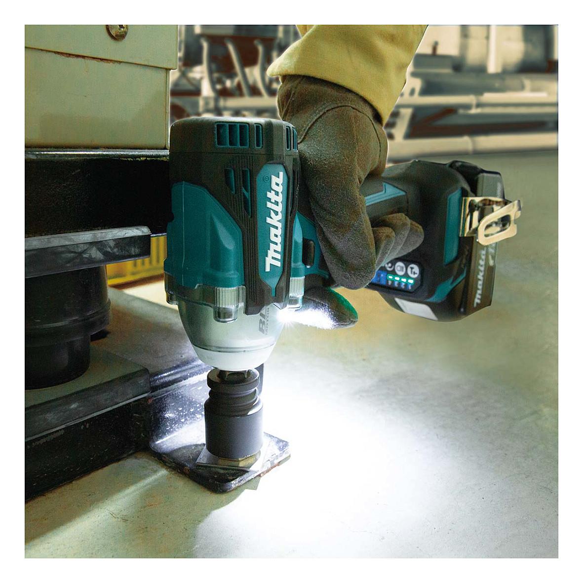 Çelës Goditës me Bateri Makita DTW301Z, 18V, Brushless, 330Nm, 580Nm, 3200rpm, 1/2" - Blu/Zezë - 5