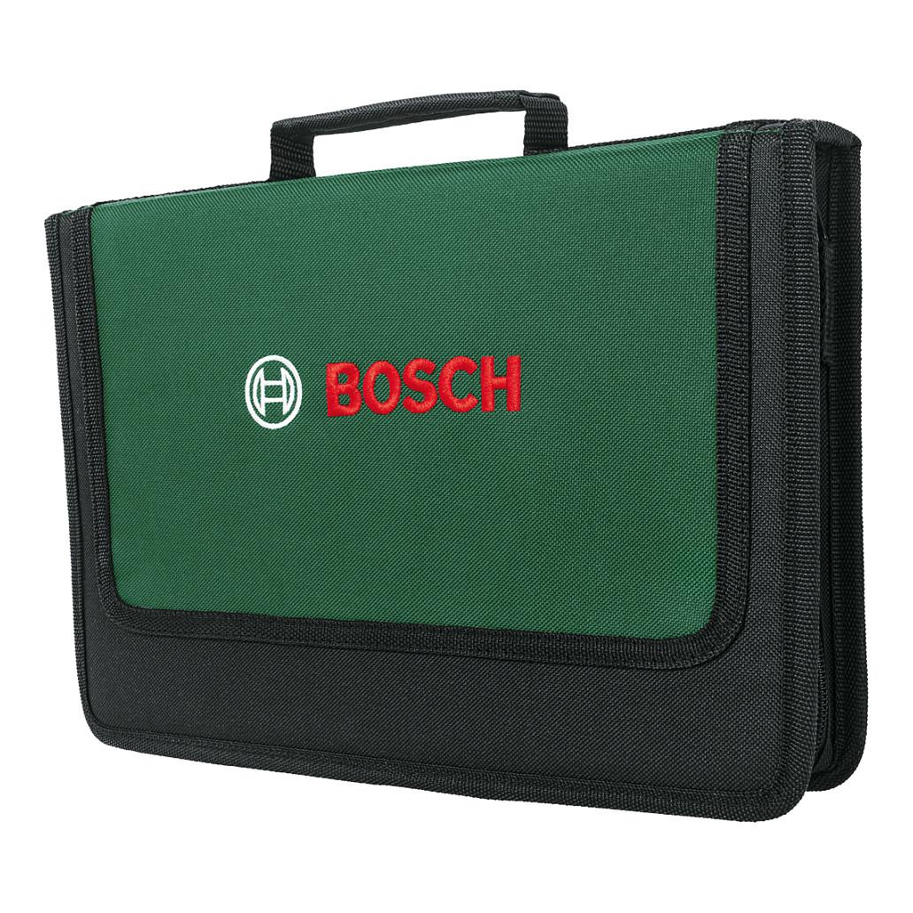 Set Veglash Pune Bosch Universal 1 600 A02 BY6, 25 Pjesë, Çantë Tekstili - Zezë/Gjelbër - 3