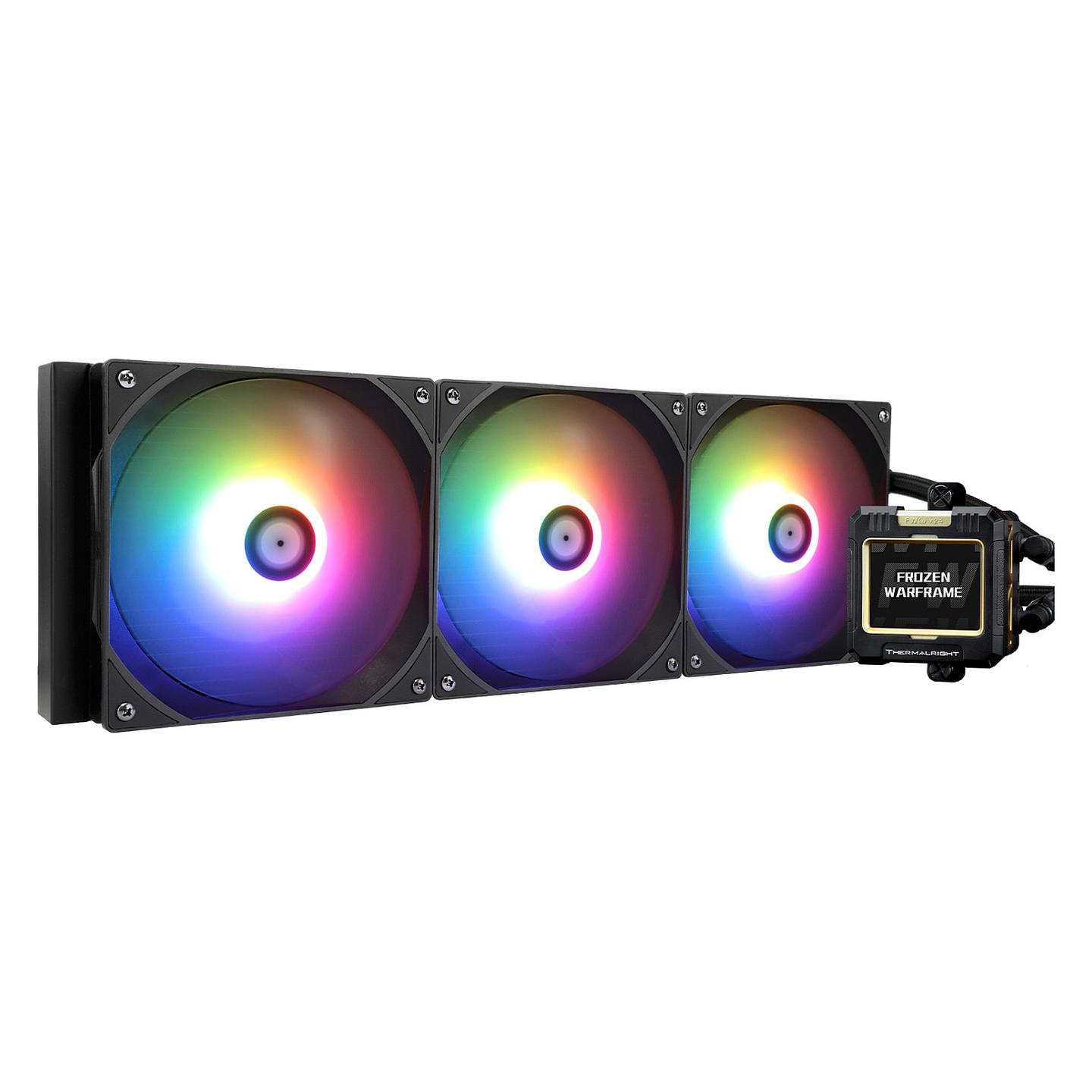 Ftohës për Procesor Thermalright Frozen Warframe 420 ARGB, 420mm, ARGB - Zezë