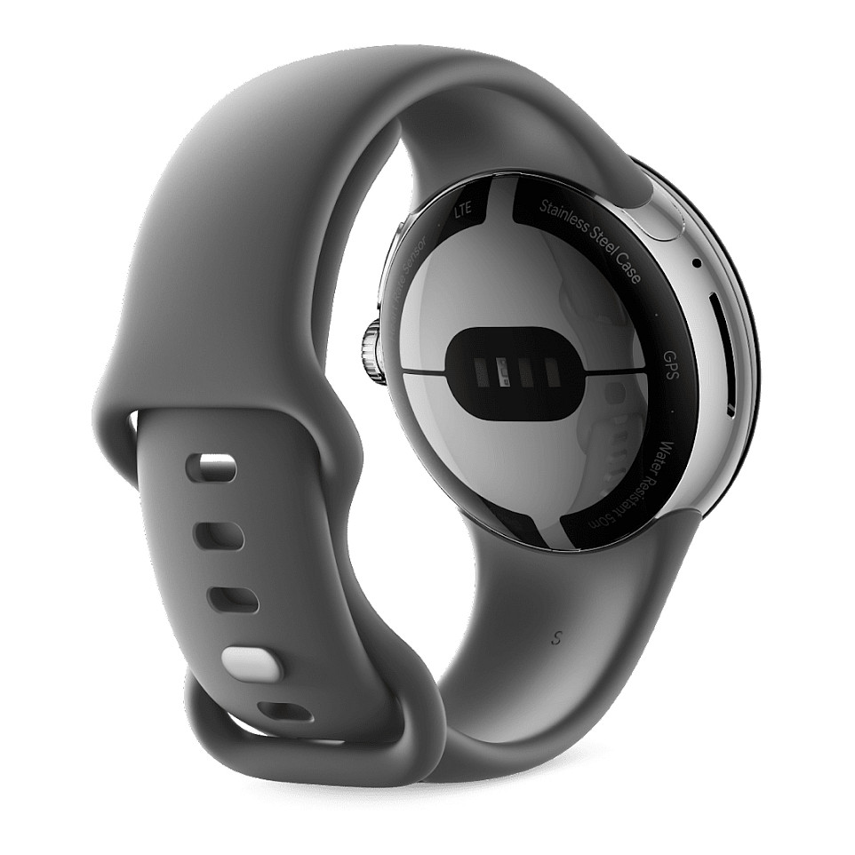 Orë e mençur Pixel Watch LTE Silver Charcoal - 4