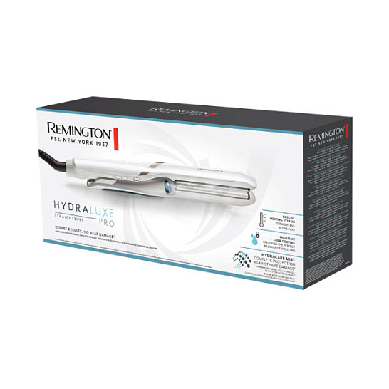 Drejtuese për flokë Remington Hydraluxe Pro S9001 / Hydracare Mist / Moisture Lock Ceramic / 230°C / 5 Nivele - Bardhë - 7