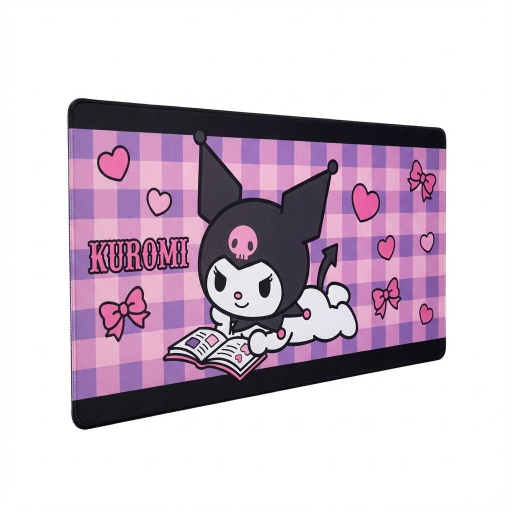 Mauspad Gaming Blue Sky Studios Sanrio Kuromi Spaceship / 700 x 300mm / Neopren  - Shumëngjyrësh