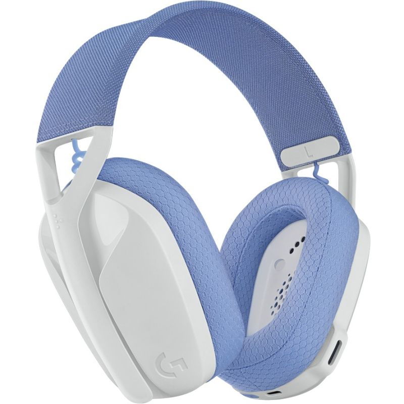 Kufje Gaming Logitech G435 Lightspeed Headset – Bardhë/Blu - 3