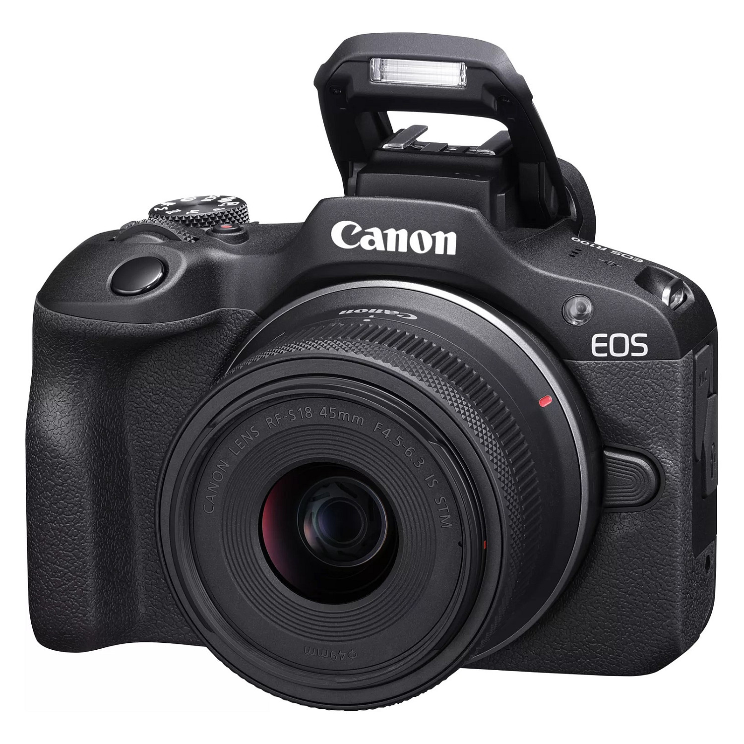 Kamerë digjitale Canon EOS R100 / 24.1MP / 4K / RF-S 18-45mm / Wi-Fi / Bluetooth - Zezë  - 2