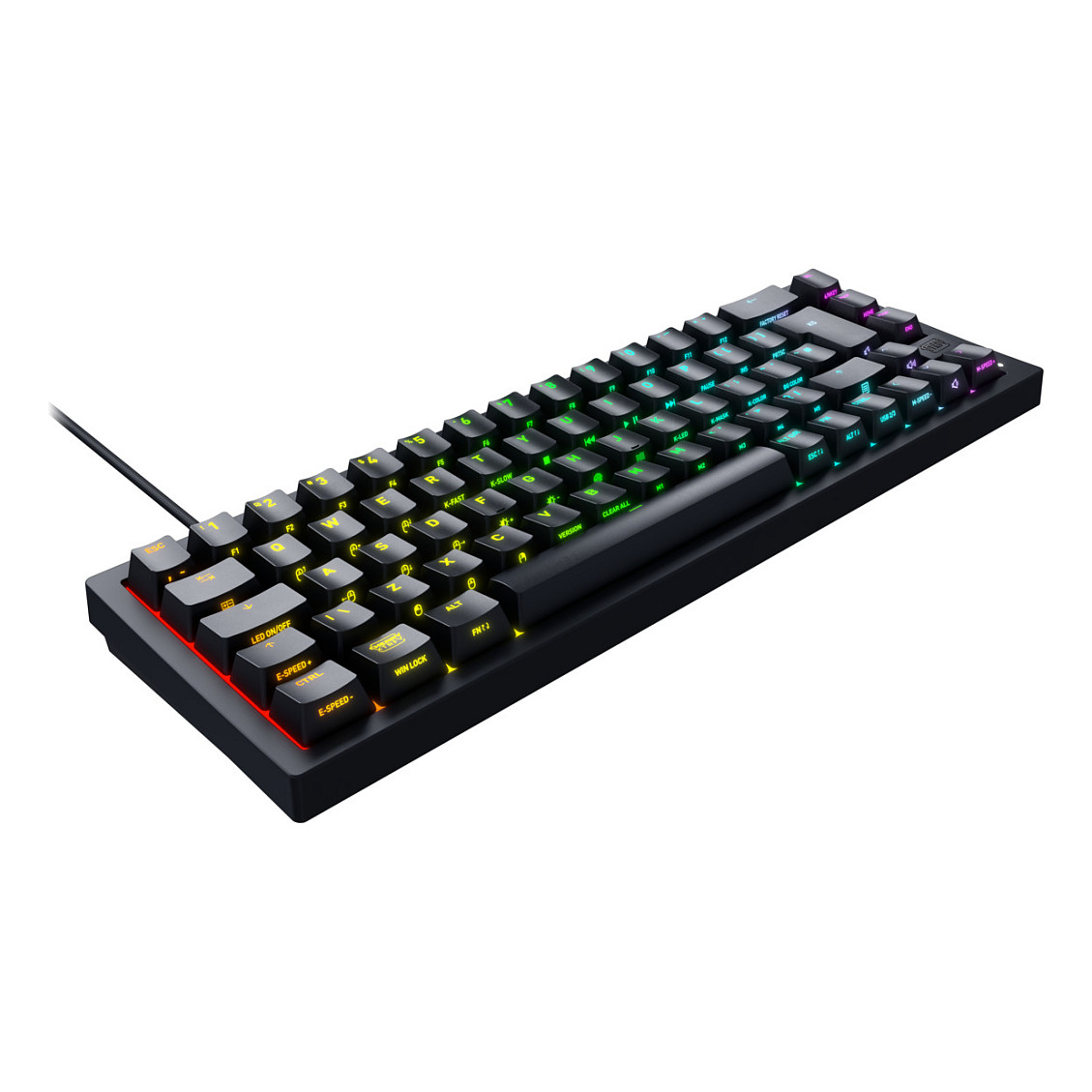 Tastierë Cherry Keyboard Xtrfy K5V2 RGB MX2A RED Wired / German Layout - Zezë - 3