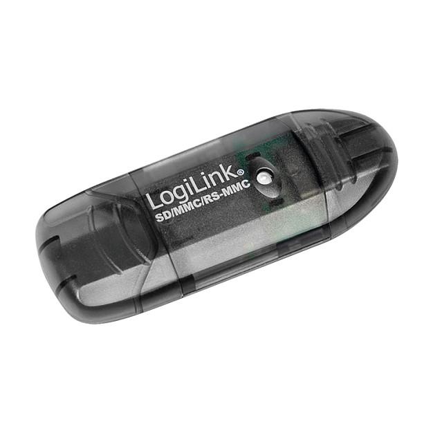Lexues Kartelash LogiLink CR0007 / SD / SDHC / MMC / RS-MMC / MMC Mobile / USB 2.0 / 480 Mbit/s - Zezë - 2