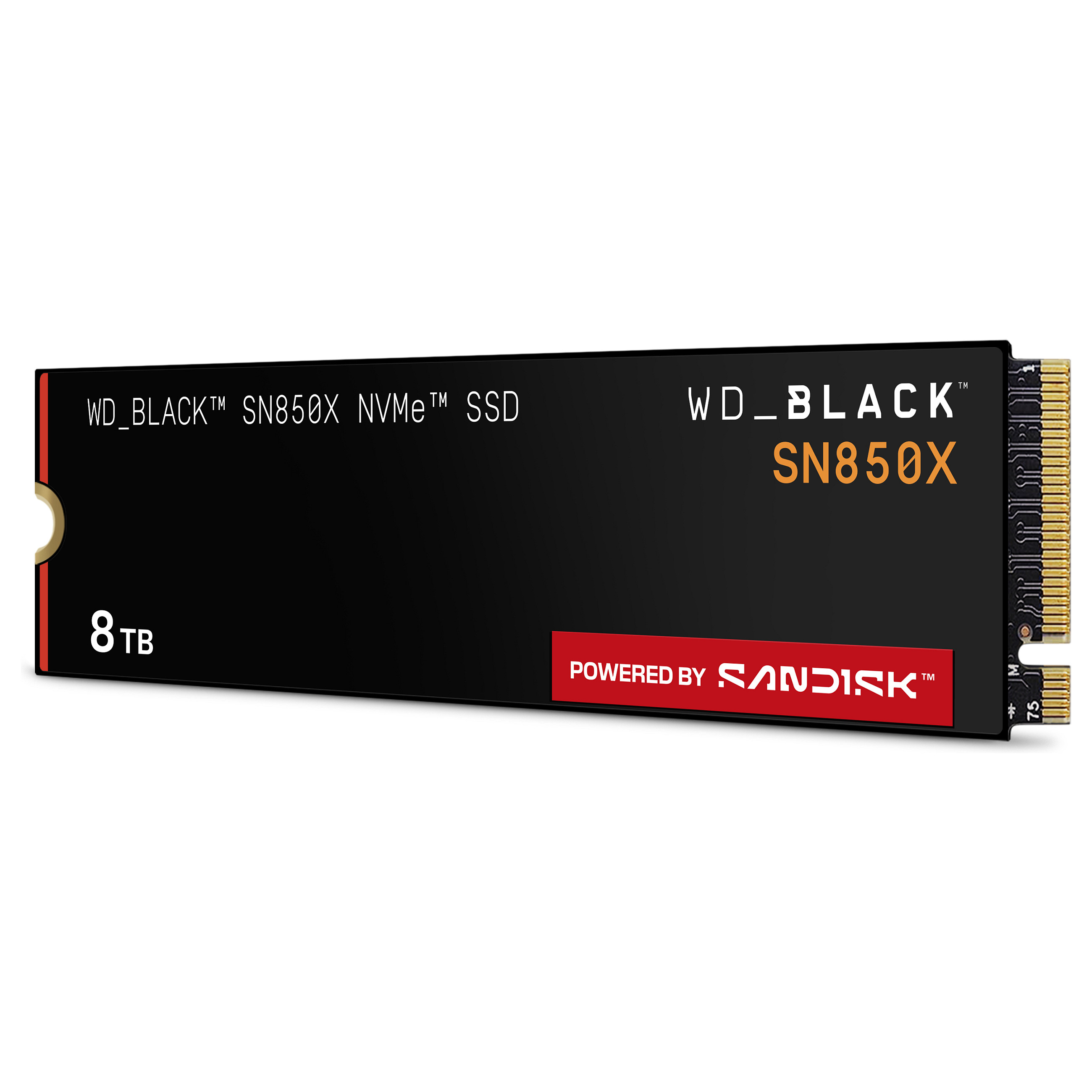SSD M.2 8TB WD Black SN850X NVMe PCIe 4.0 x 4 - 2