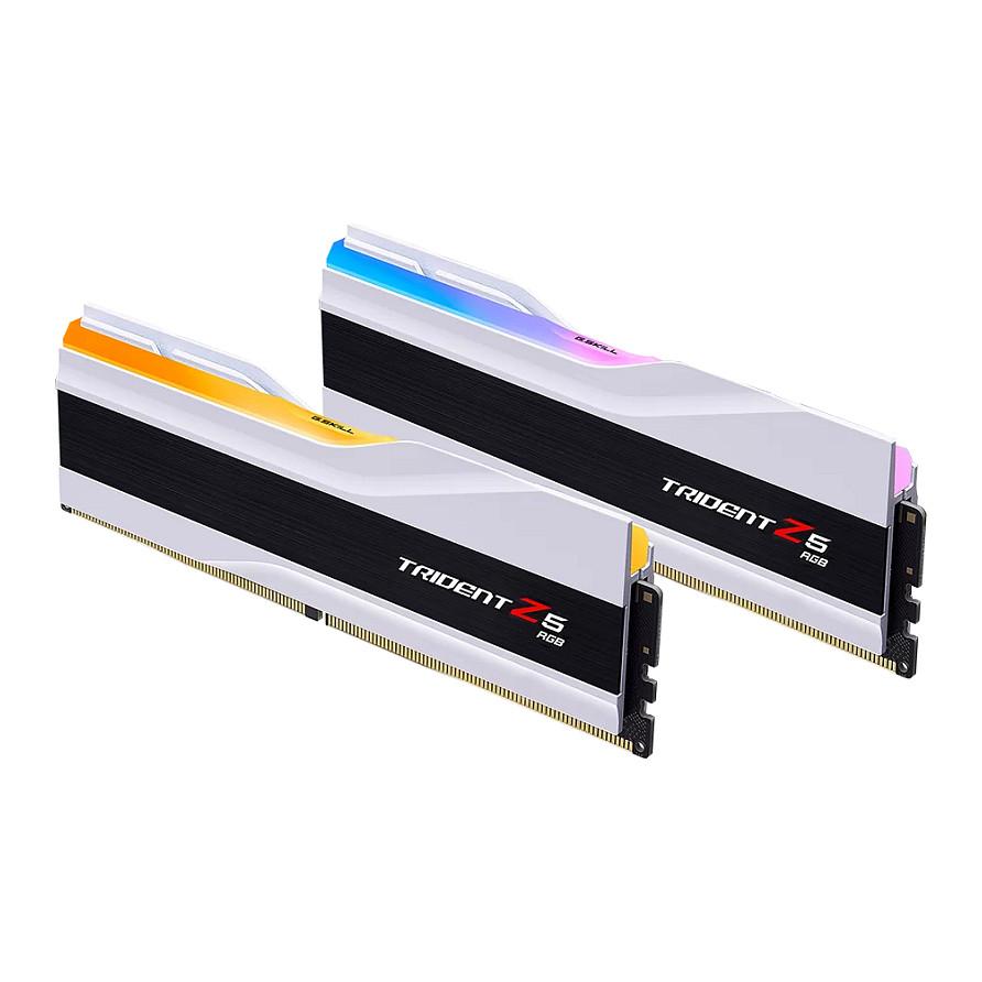 RAM Memorie DDR5 G.SKILL Trident Z5 RGB, 48GB (2x24GB), DIMM, 8200MT/s, CL40, Intel XMP 3.0 - Bardhë - 2