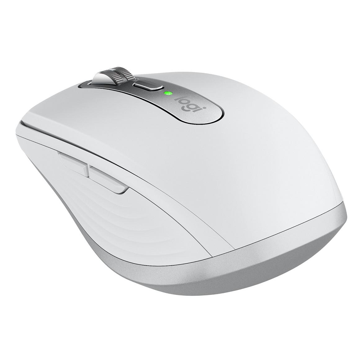 Maus pa kabllo Logitech MX Anywhere 3S for Mac / Darkfield / 8000 DPI / 6 Butona / USB-C - Argjend/Bardhë - 6