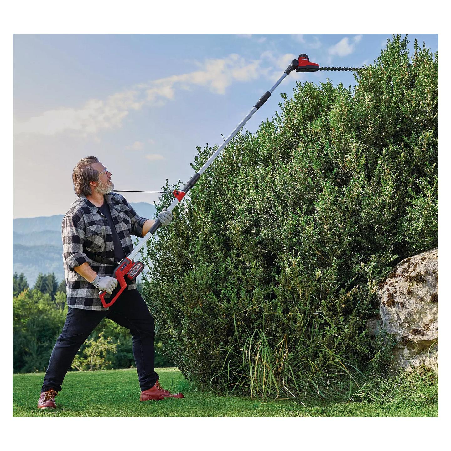 Kositëse për Shkurre me Bateri Einhell GC-HH 18/45 Li T-Solo, 18V, 410mm, 1400goditje/min - Kuqe/Zezë - 6